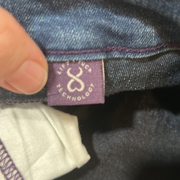 NYDJ Not Your Daughters Jeans Lift Tuck Technology Skinny Blue Jeans Women SZ 6 - Picture 11 of 15